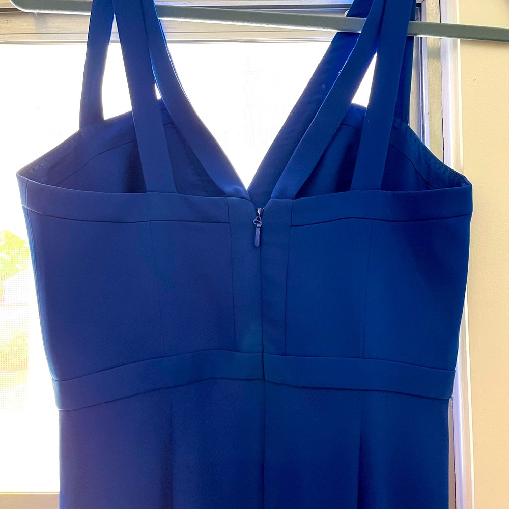 BCBG maxazria royal blue long dress